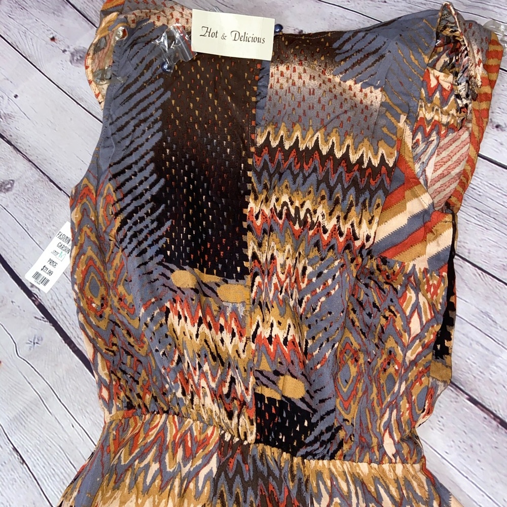 Patterned Romper - image 4